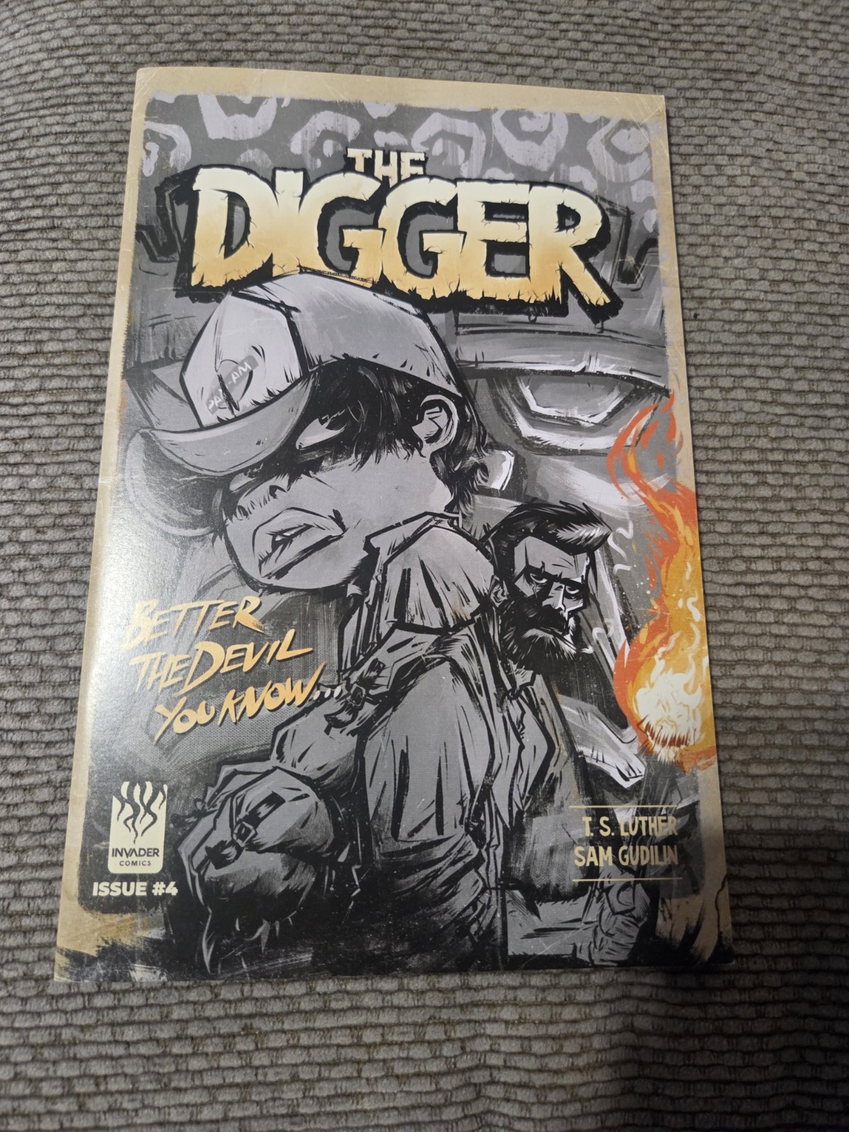 The Digger #4 2nd Print Invader Comics 2026
