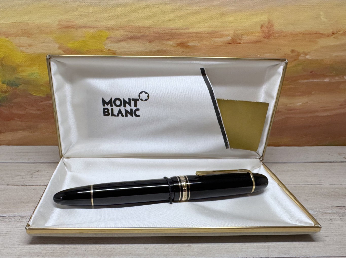Vintage Late 1960's MONTBLANC Meisterstuck 149 Fountain Pen - M 14C Nib
