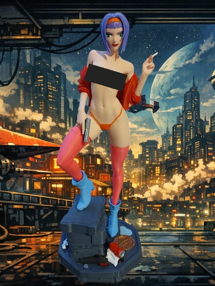 Faye Valentine nsfw Figure 11in