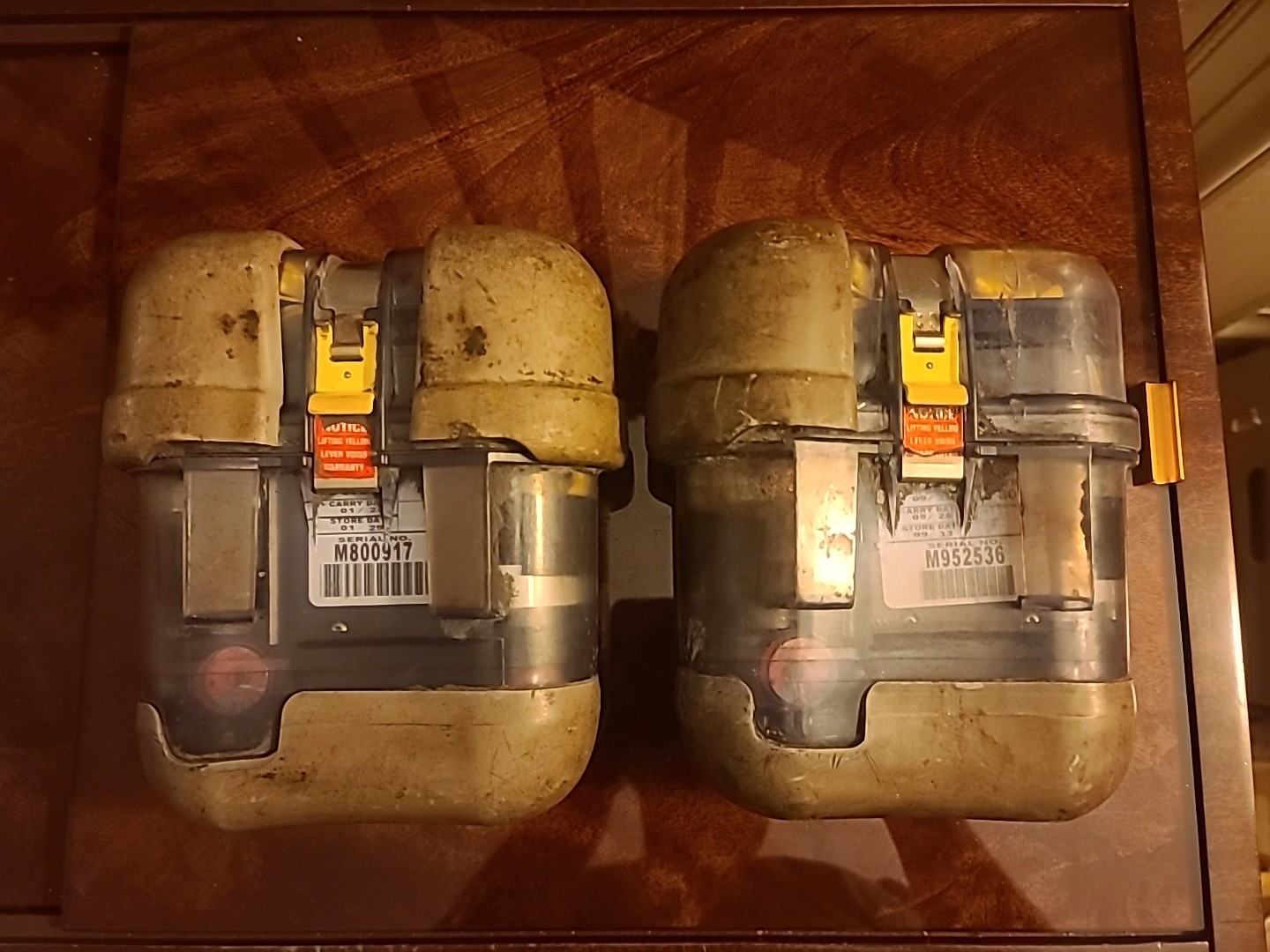 Pair Ocenco M-20 Emergency Coal Mine Escape Breathing Device Charged Ex.09/33 