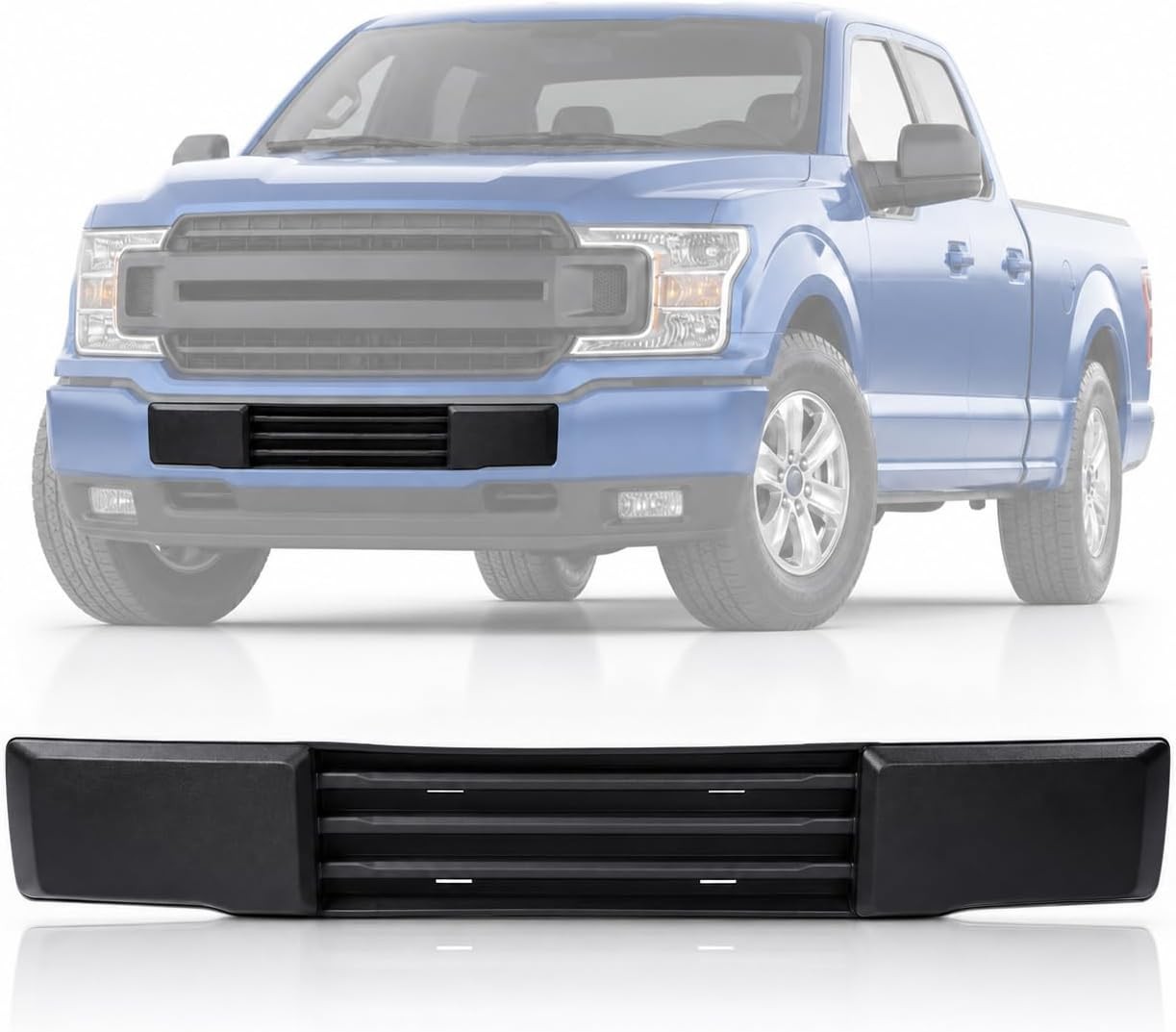 PIT66 Front Bumper Lower Valance Fit Ford F150 Models 2015-2017 | Mount Fascia