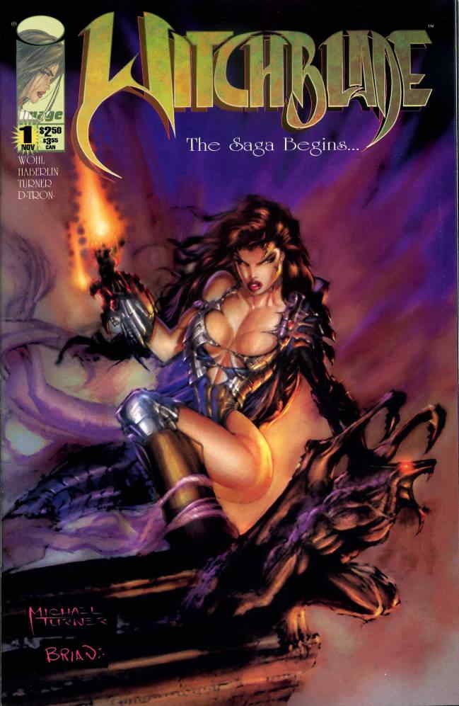 Witchblade #1 VF/NM; Image | Michael Turner 1st Print - w/Bag+Board Witchblade #1 VF/NM; Image | Michael Turner 1st Print - w/Bag+Board