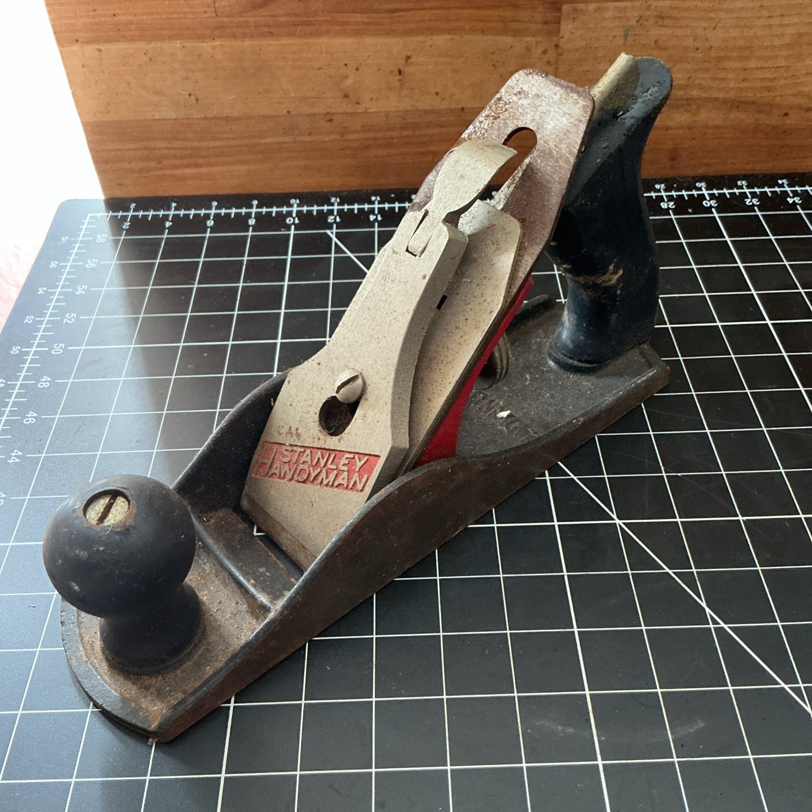 Vintage Stanley Handyman H1203 Jack Plane Made in USA Woodworking Tool