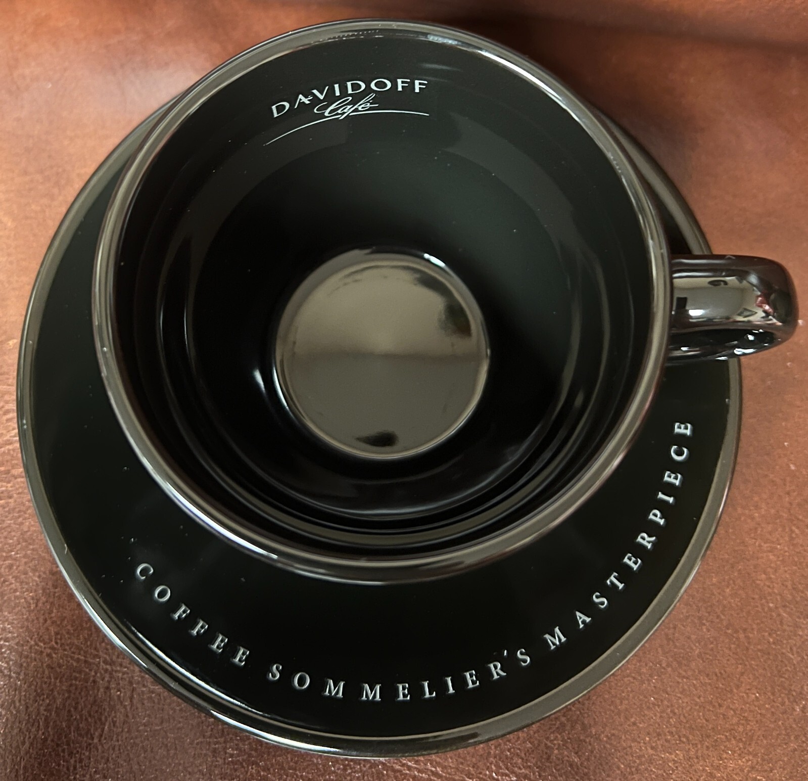 Original DAVIDOFF CUP and SAUCER SET 6 OZ ~ 150ml Brand New Genuine MUST HAVE