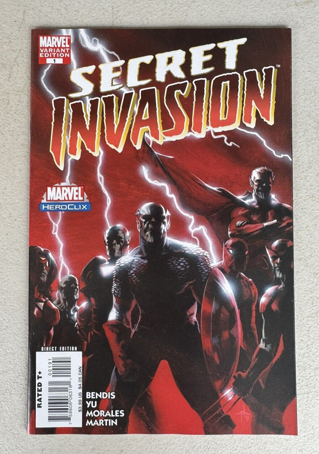 SECRET INVASION # 1 ~  Marvel Heroclix Variant Edition ~ NM
