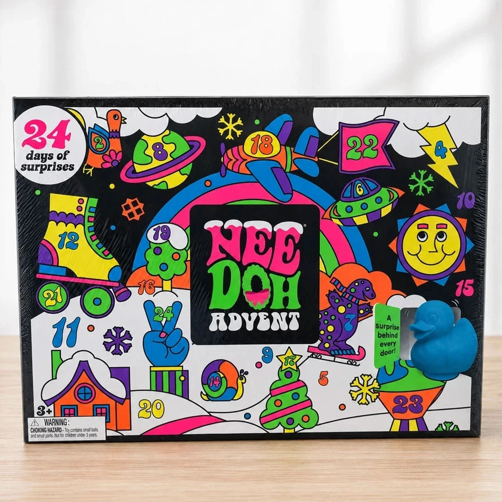 New Edition NeeDoh Advent Calendar 24 Days Of Surprise Christmas Unbrand 2026
