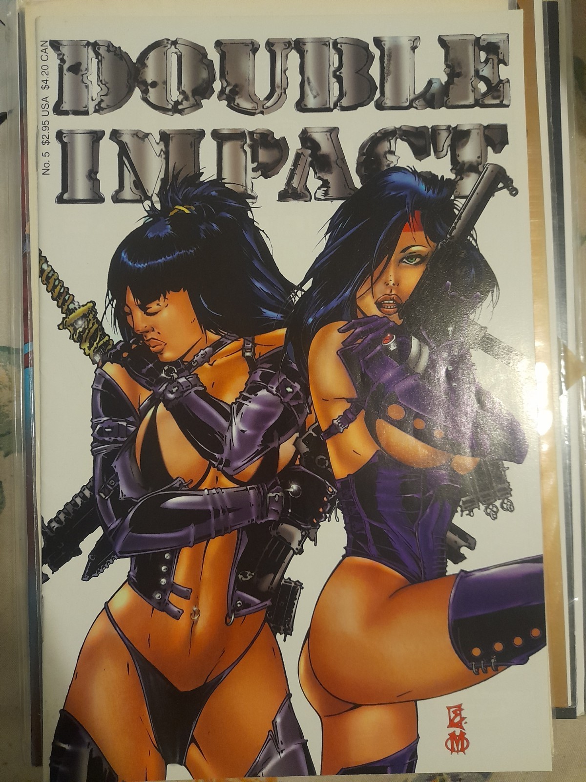 Double Impact #5 (HIGH Impact Entertainment December 1995) - NM Double Impact #5 (HIGH Impact Entertainment December 1995) - NM