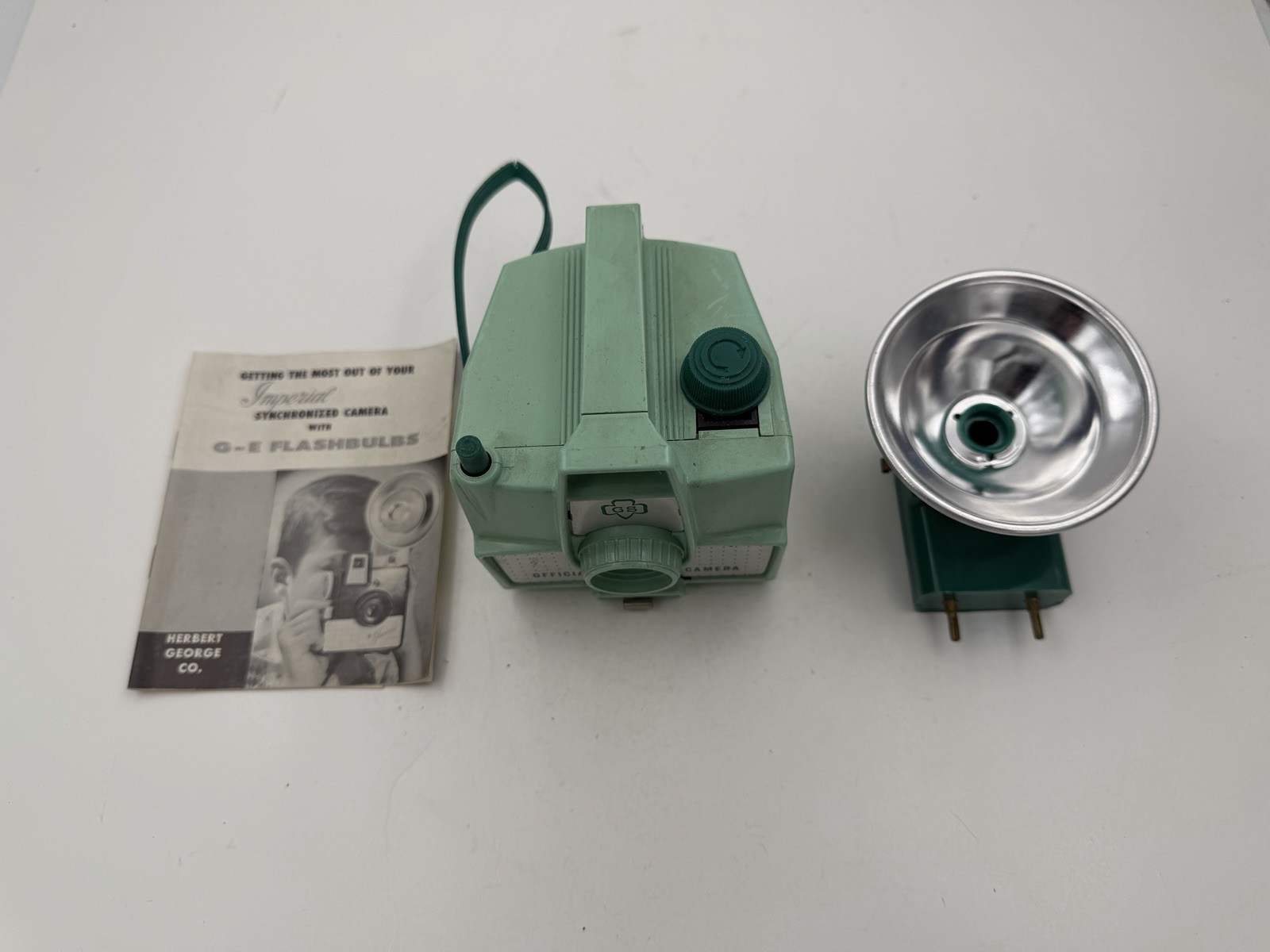 Vintage Imperial Mark VII Girl Scout Camera Kit In Box W Flash
