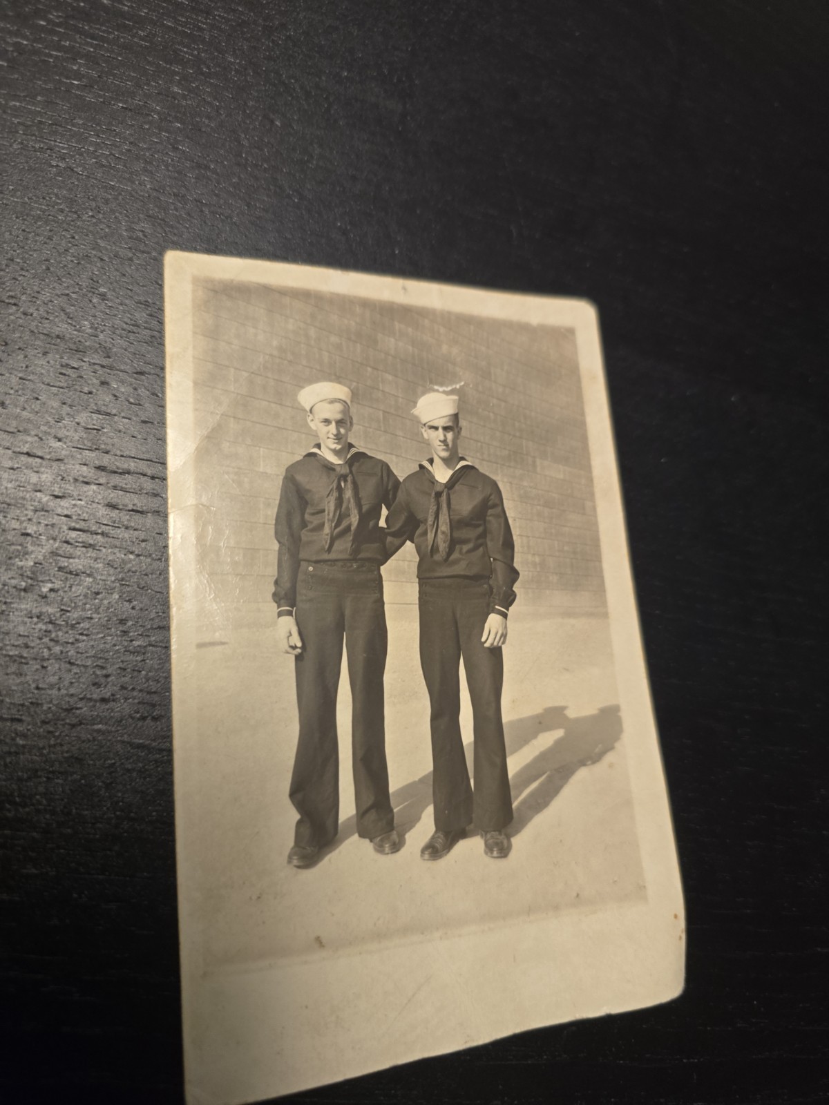 1930s 40s US Navy Sailors RPPC Real Photo Postcard WWII Era EKC Military See pic