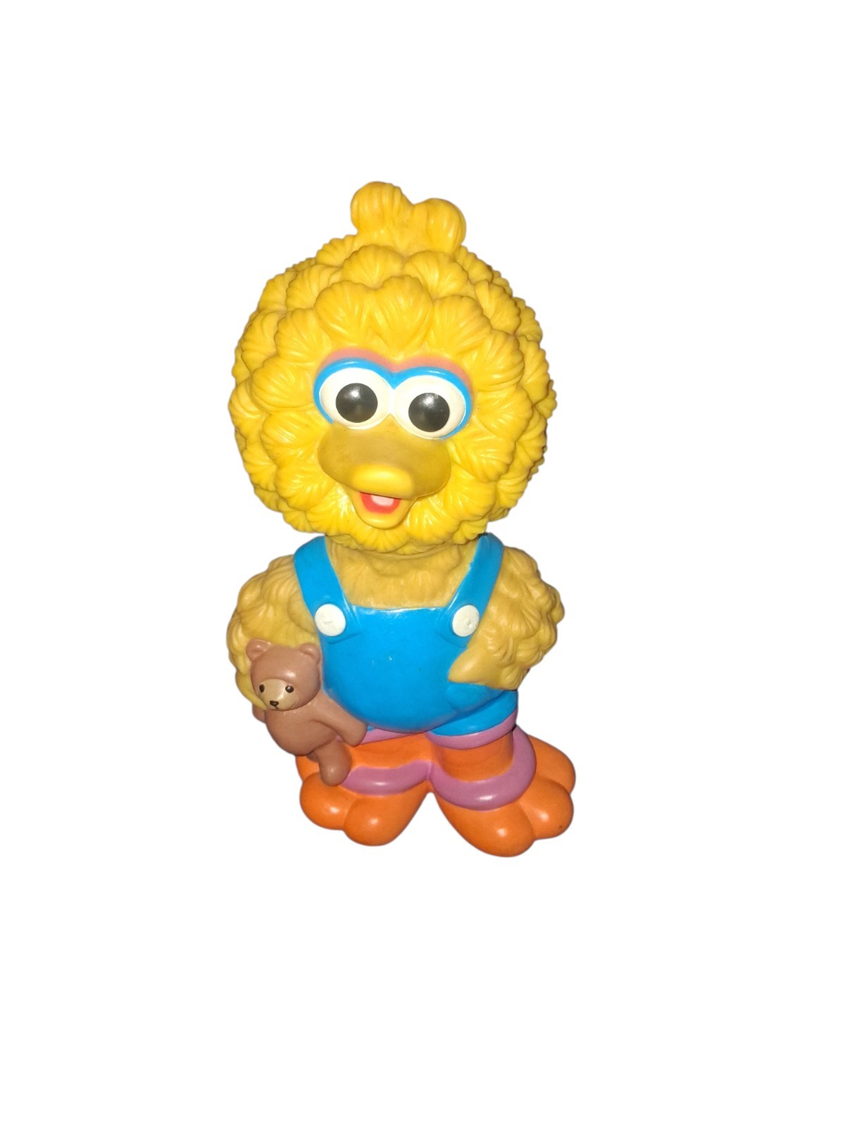 Vintage Illco Sesame Street Baby Big Bird Coin BankUp for sale 