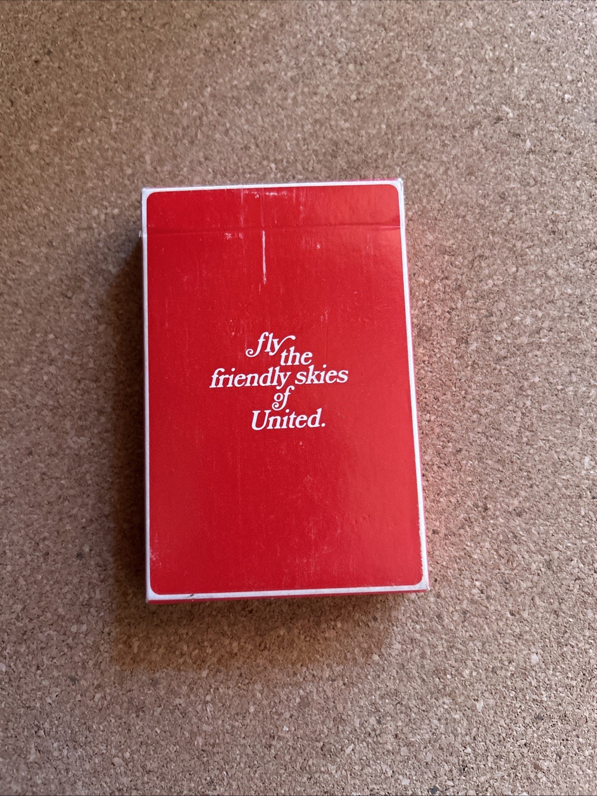 Fly The Friendly Skies Of United Playing Cards Sealed NIB. 80's. Red. Fly The Friendly Skies Of United Playing Cards Sealed NIB. 80's. Red.