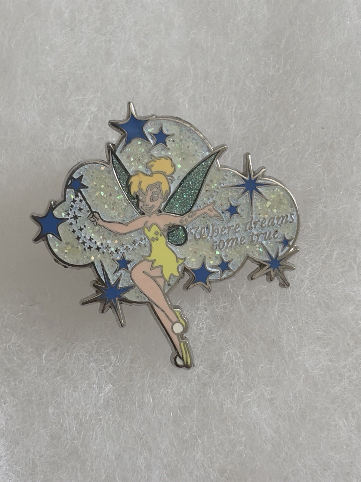 Disney Tinker Bell \'Where Dreams Come True\' Exclusive Pixie Dust Pin, Version 2