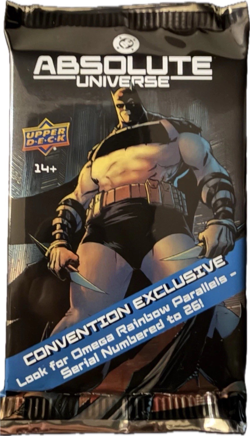 DC Absolute Universe SDCC 2026 Convention Exclusive Trading Card Pack - In Hand