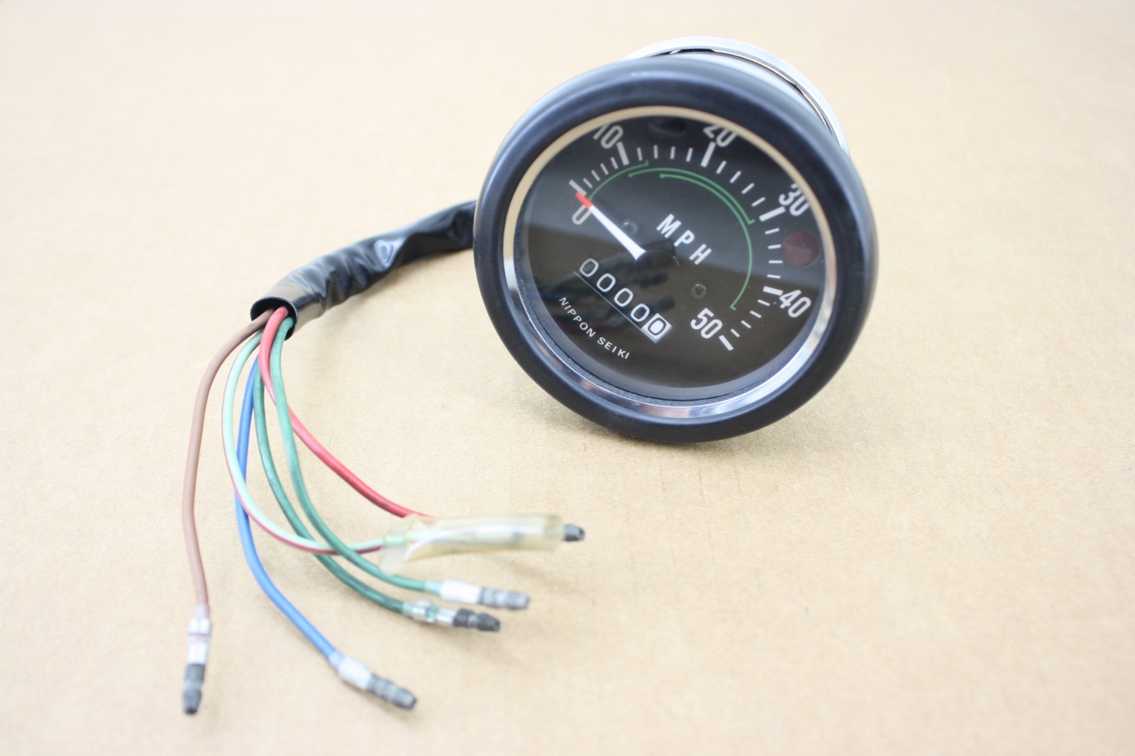 NOS HONDA CT70 K1 3-SPEED SPEEDOMETER GAUGE ASSEMBLY 37200-98-975 NICE 0 MILES