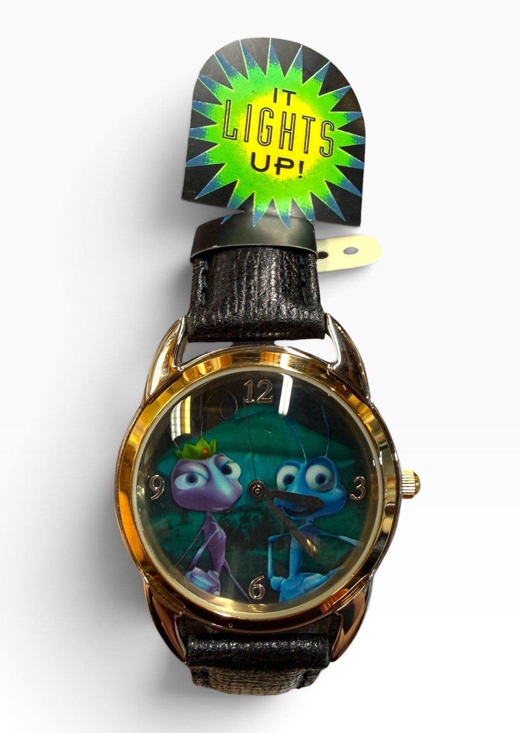 Vintage 1990s Disney Pixar It\'s A Bugs Life Flik & Princess Atta LE Watch NEW