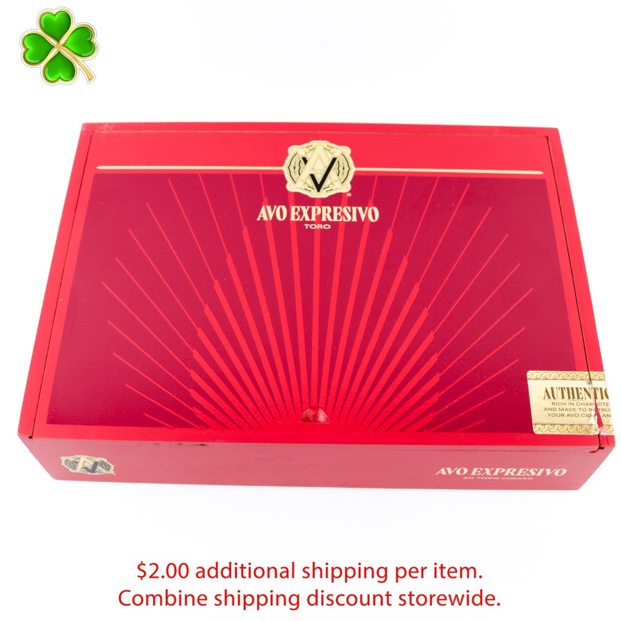 Avo Uvezian Expressivo Toro Empty Wood Cigar Box 10\