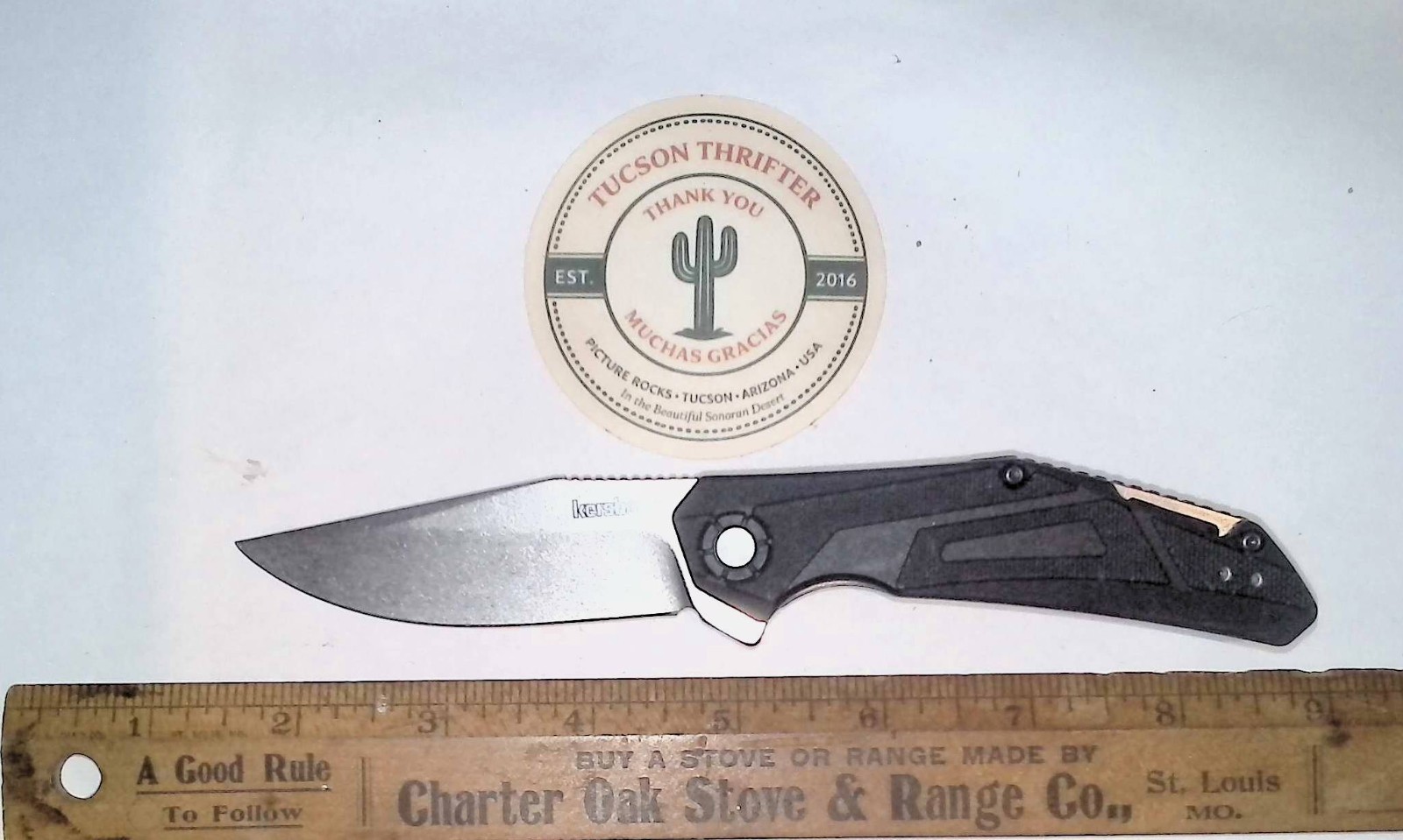 Kershaw Camshaft 1370 Speedsafe Pocket Knife Liner Lock Plain Edge Blade