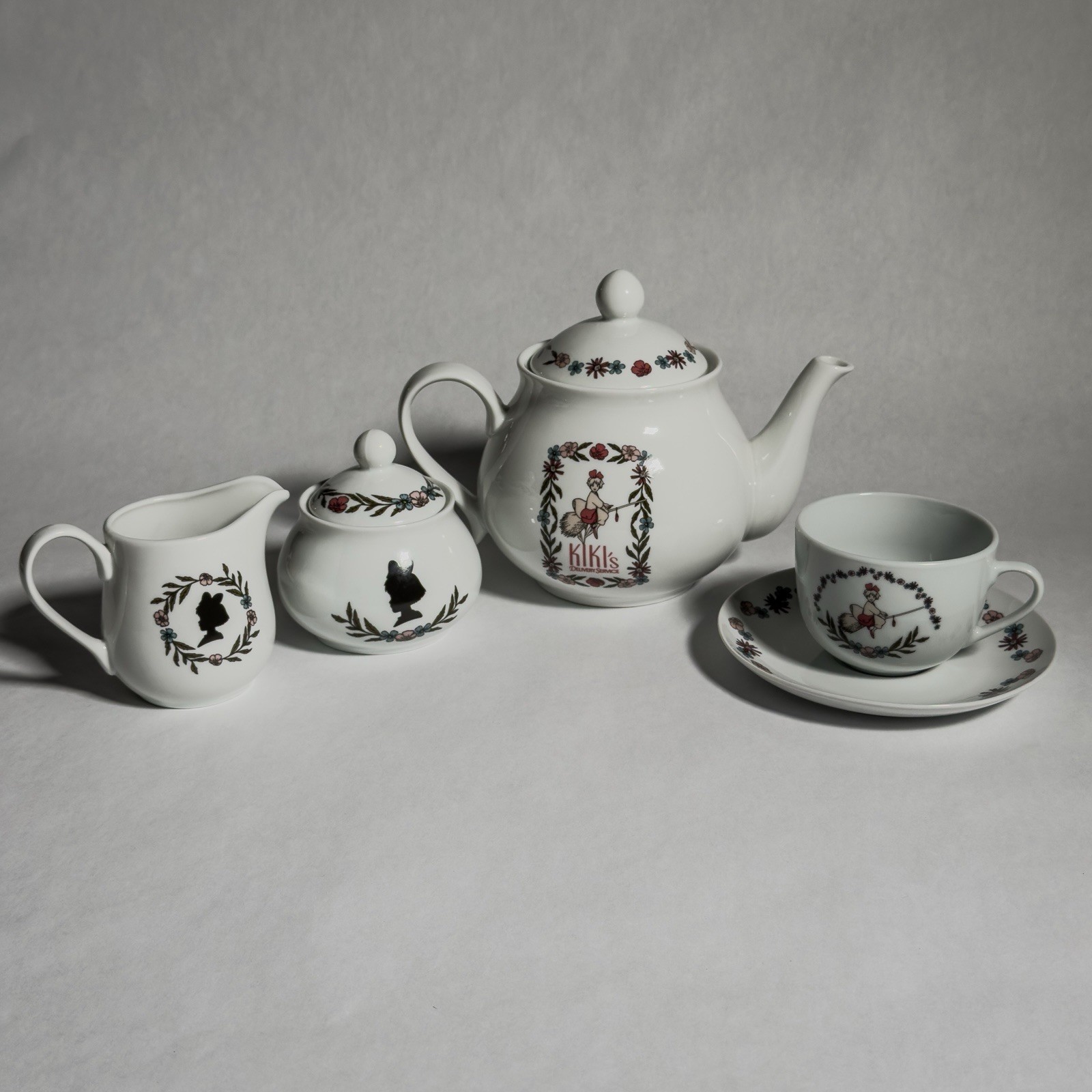 Rare Kiki's Delivery Service Tea Set- Retired BoxLunch Exclusive Studio Ghibli