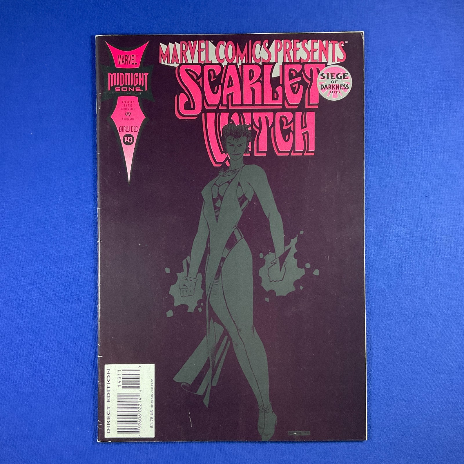 Marvel Comics Presents #143 Scarlet Witch & Ghost Rider Siege of Darkness 1993