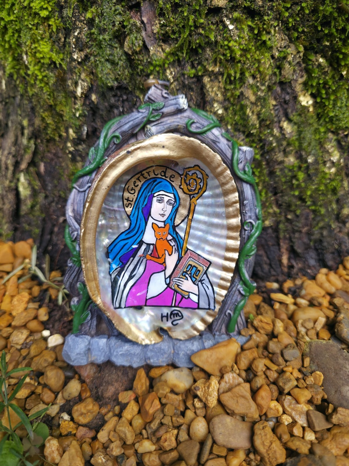 Saint Gertrude of Nivelles: Patron Saint Of Cats