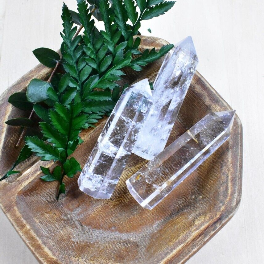 Wholesale Lot 1 Lb Natural Clear Quartz Obelisk Tower Crystal Wand Clearance
