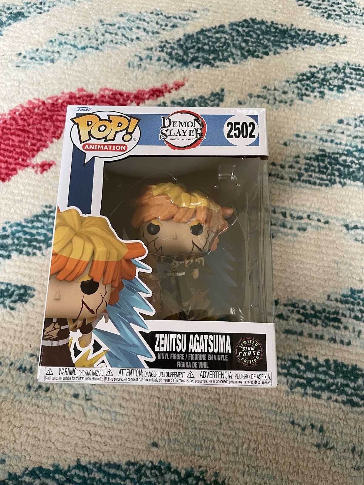 Funko Pop Premium Animation: Demon Slayer - ZENITSU AGATSUMA Glow Chase GITD Funko Pop Premium Animation: Demon Slayer - ZENITSU AGATSUMA Glow Chase GITD