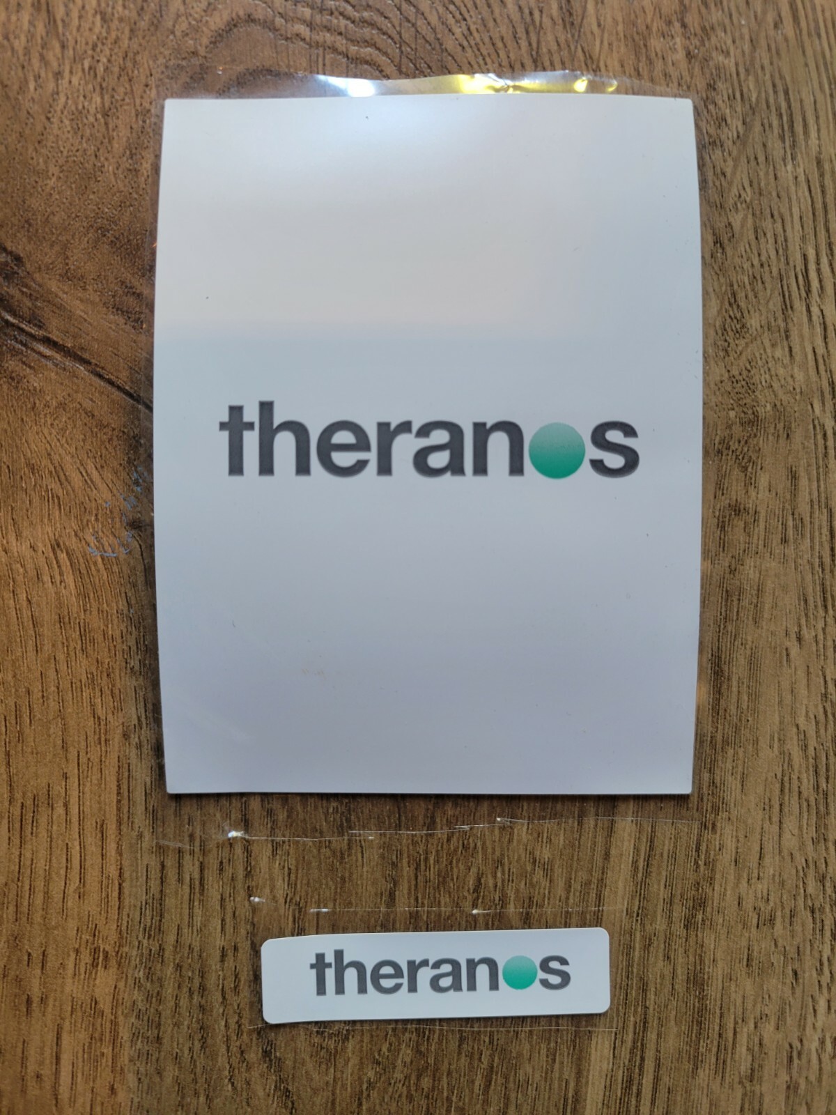 Theranos Foil Stickers - Set of 4 - Authentic Official Company Decal The Dropout Theranos Foil Stickers - Set of 4 - Authentic Official Company Decal The Dropout