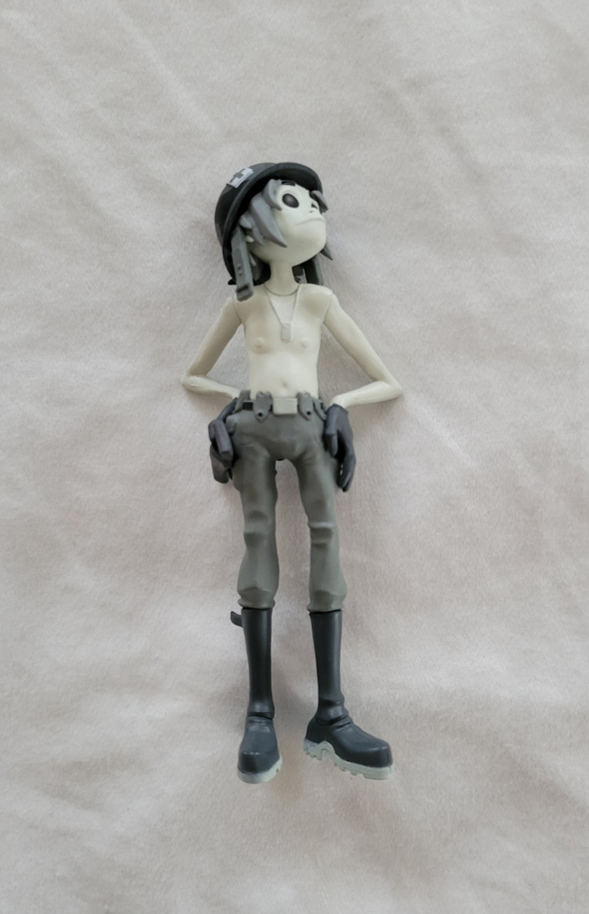 Rare Greyscale Superplastic X Gorillaz 2D Dirty Harry