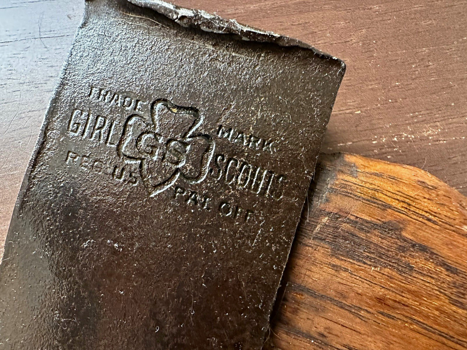 Rare Vintage Kelly Quality Girl Scouts Axe / Hatchet Restored Camp Axe 1930s-40s