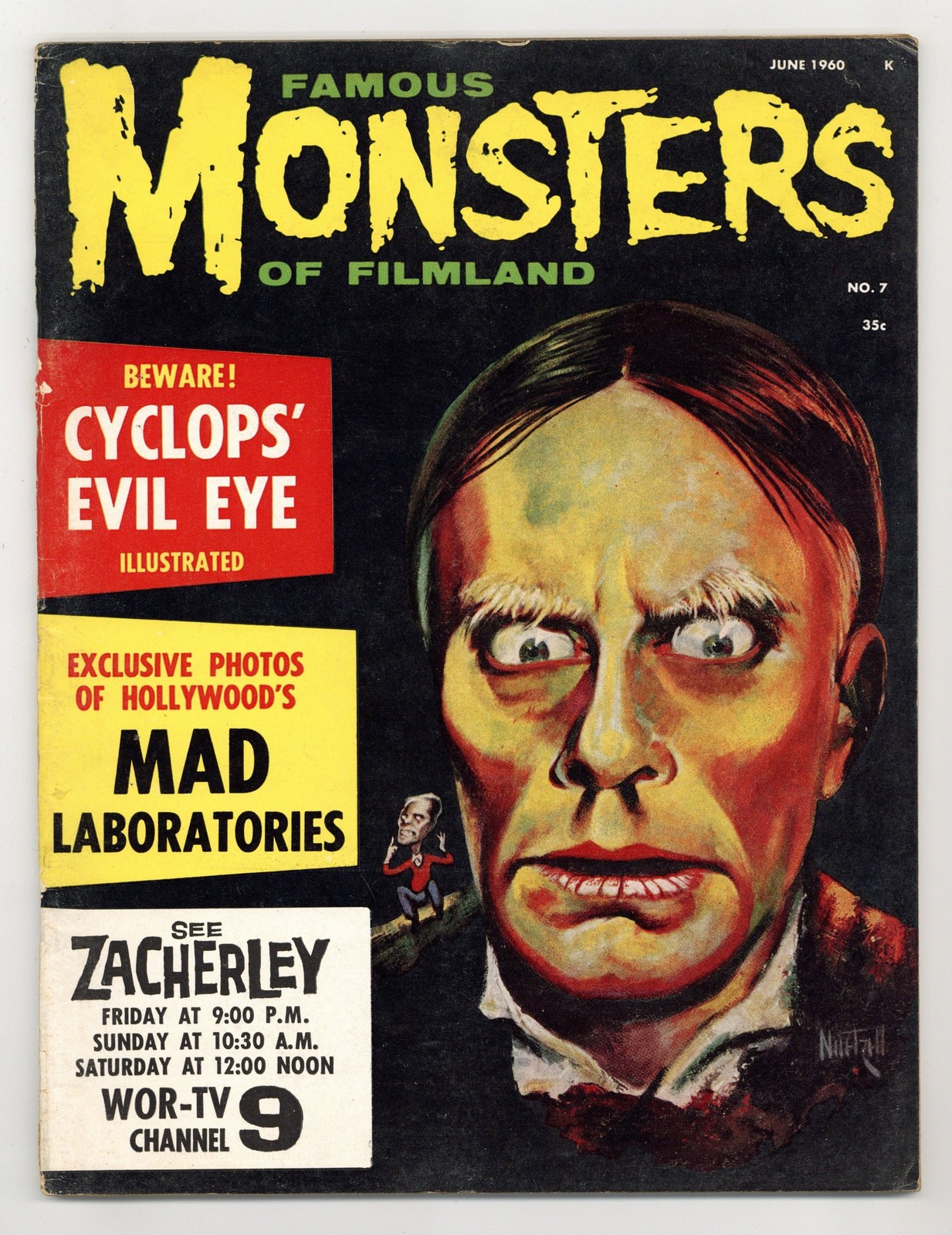 Famous Monsters of Filmland Magazine #7A VG 4.0 1960