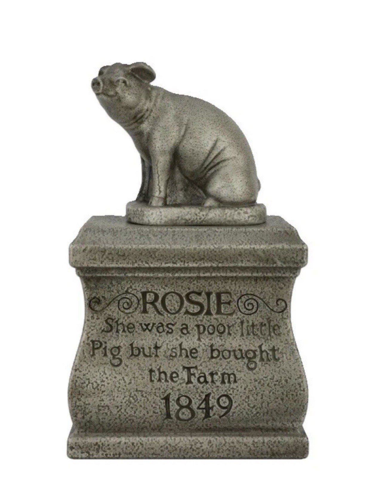 Lowes Disney Haunted Mansion Rosie The Pig Tombstone New In Box Disneyland