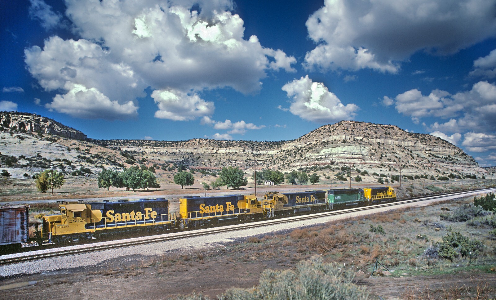 AT&SF 5314 in October 1985 5 x 7 Photo