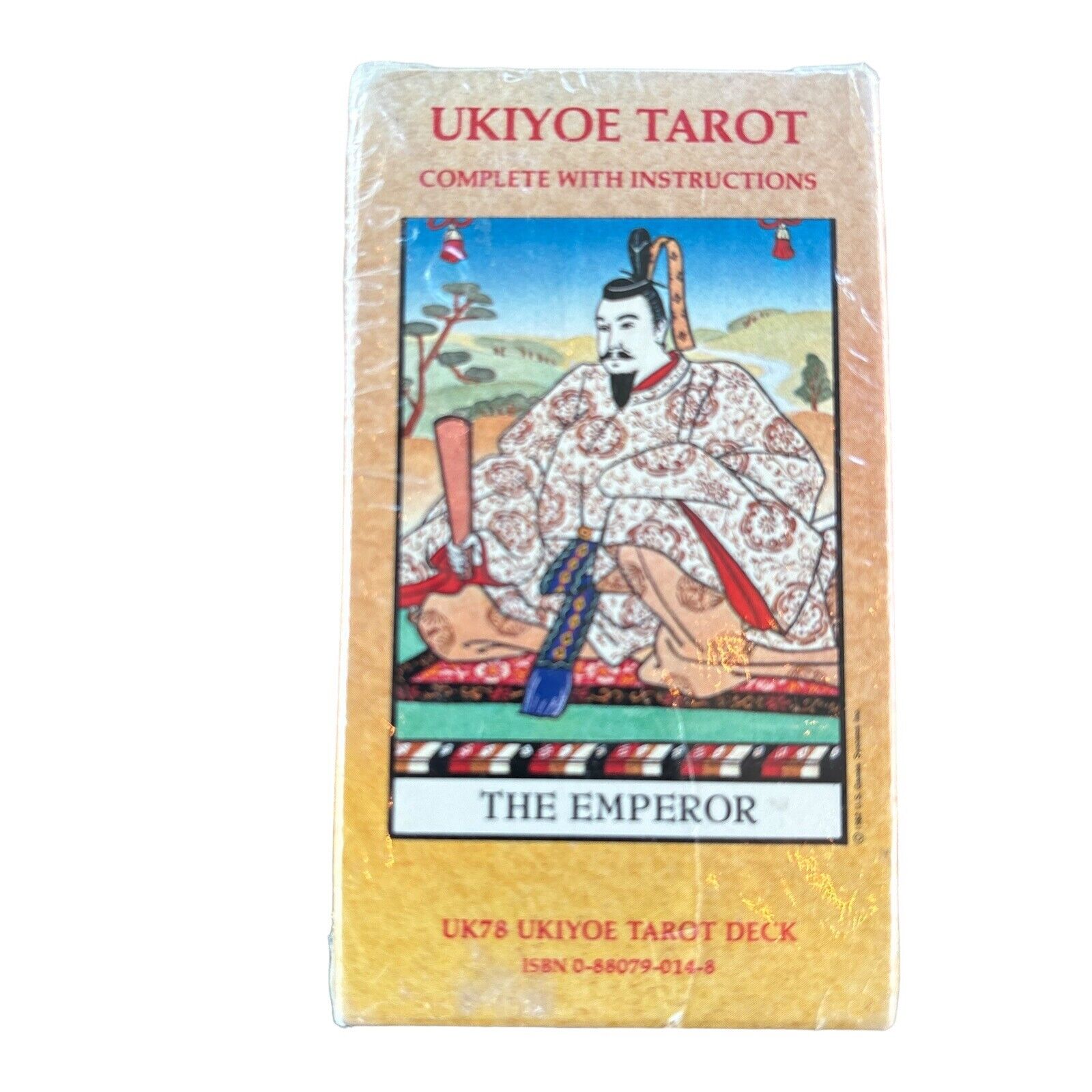Rare Vintage 1982 UK78 Ukiyoe Tarot Deck - ISBN 0-88079-014-8 - SEALED