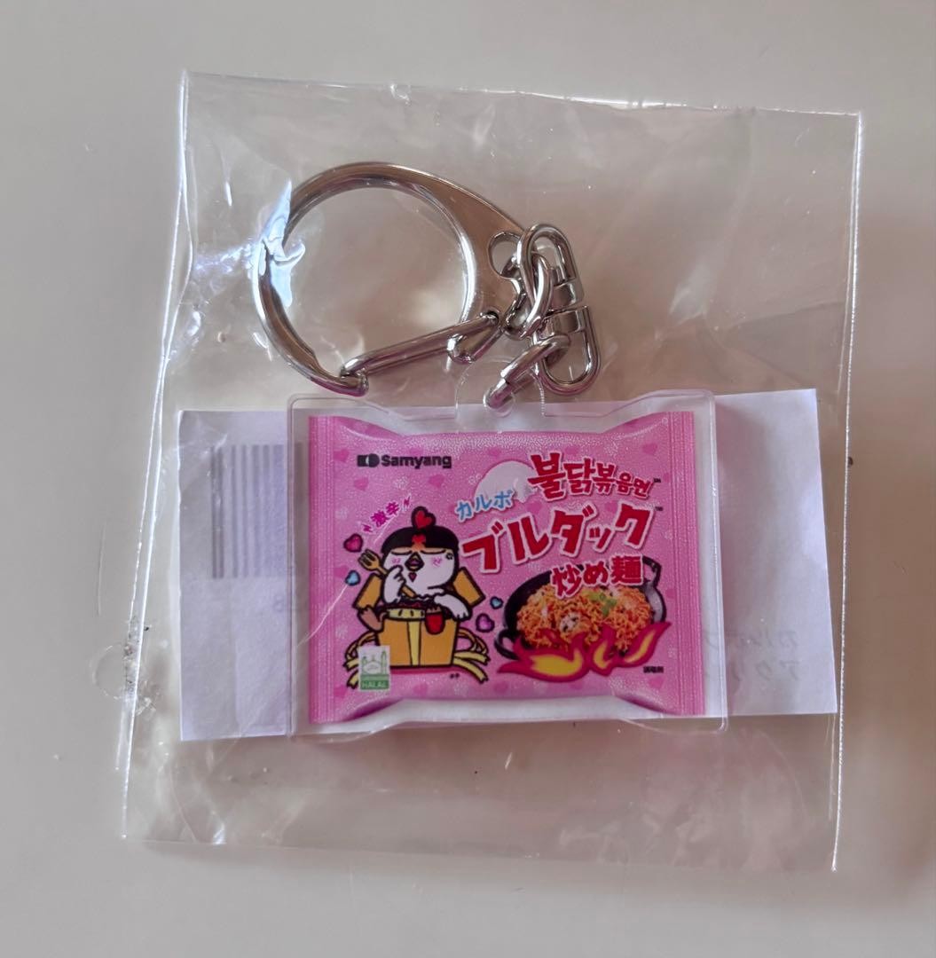 Buldak Stir-fried Noodles Acrylic Keychain