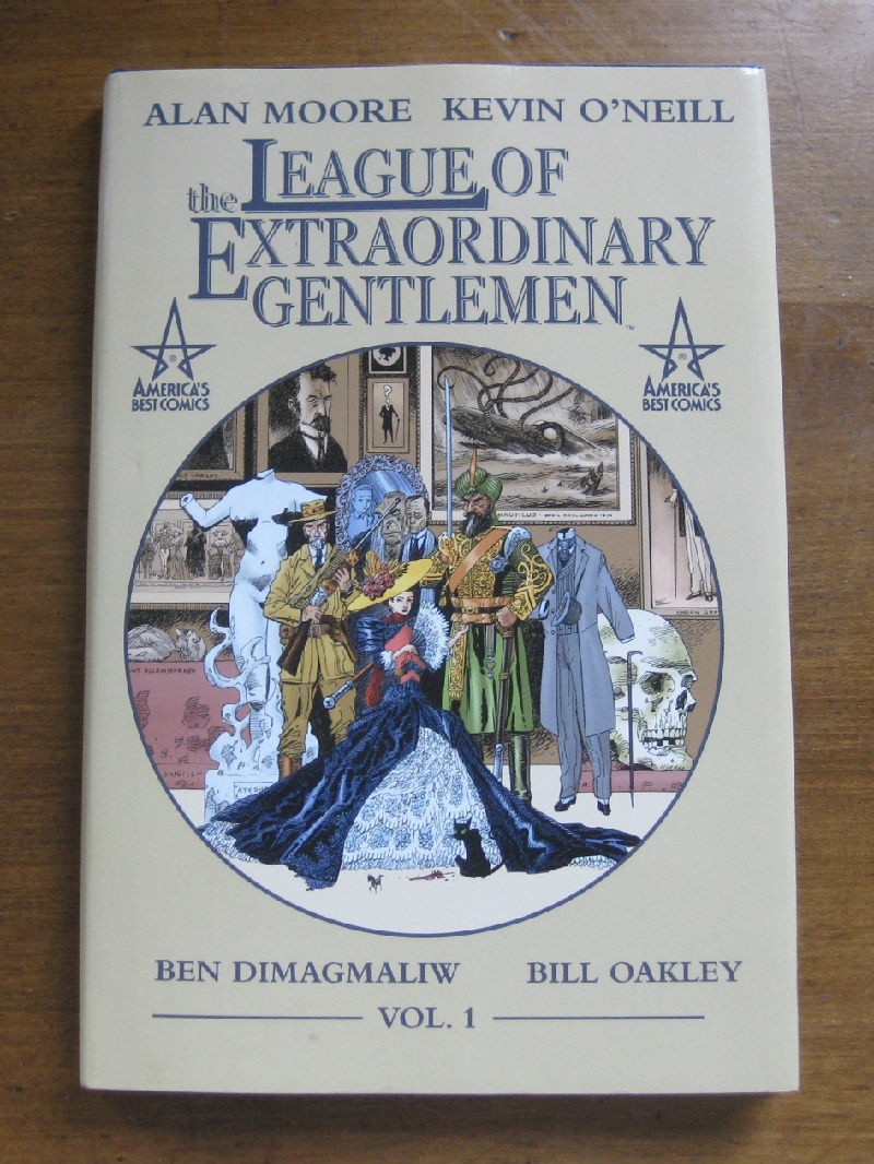 THE LEAGUE OF EXTRAORDINARY GENTLEMEN Alan Moore 1st/1st HCDJ 2000 NF movie film