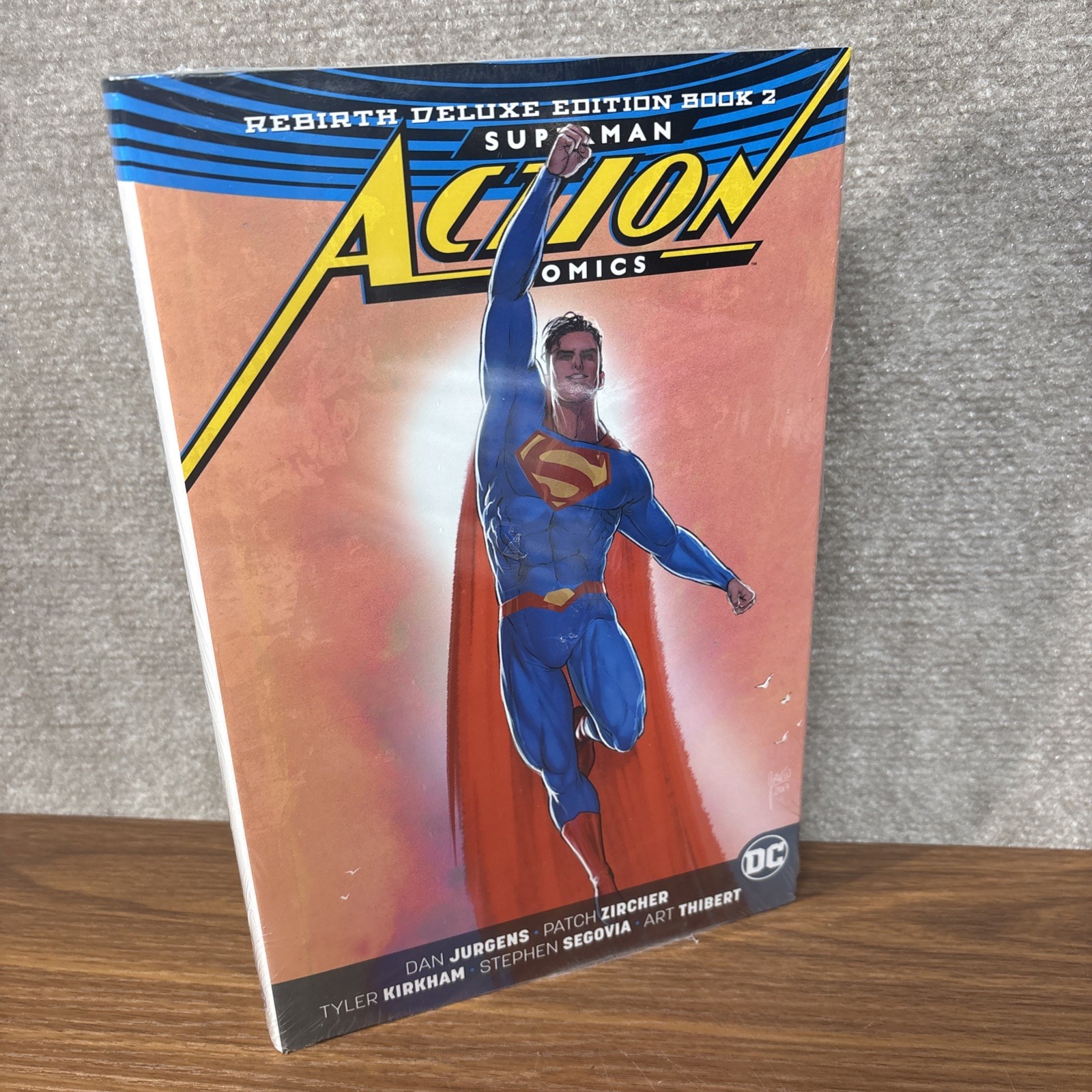 Superman Action Comics Rebirth Deluxe Edition Book 2 -Hardcover DC Comics Sealed Superman Action Comics Rebirth Deluxe Edition Book 2 -Hardcover DC Comics Sealed