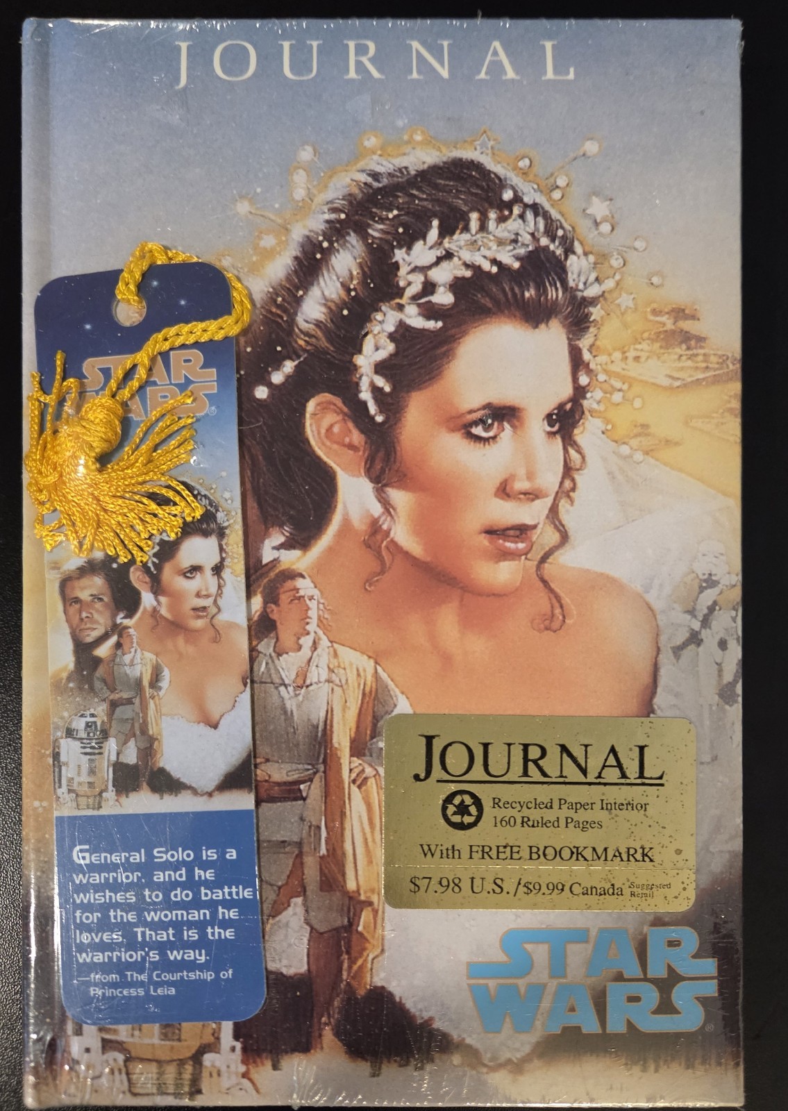 1994 Star Wars Journal Courtship Princess Leia Drew Struzan Antioch Sealed NEW