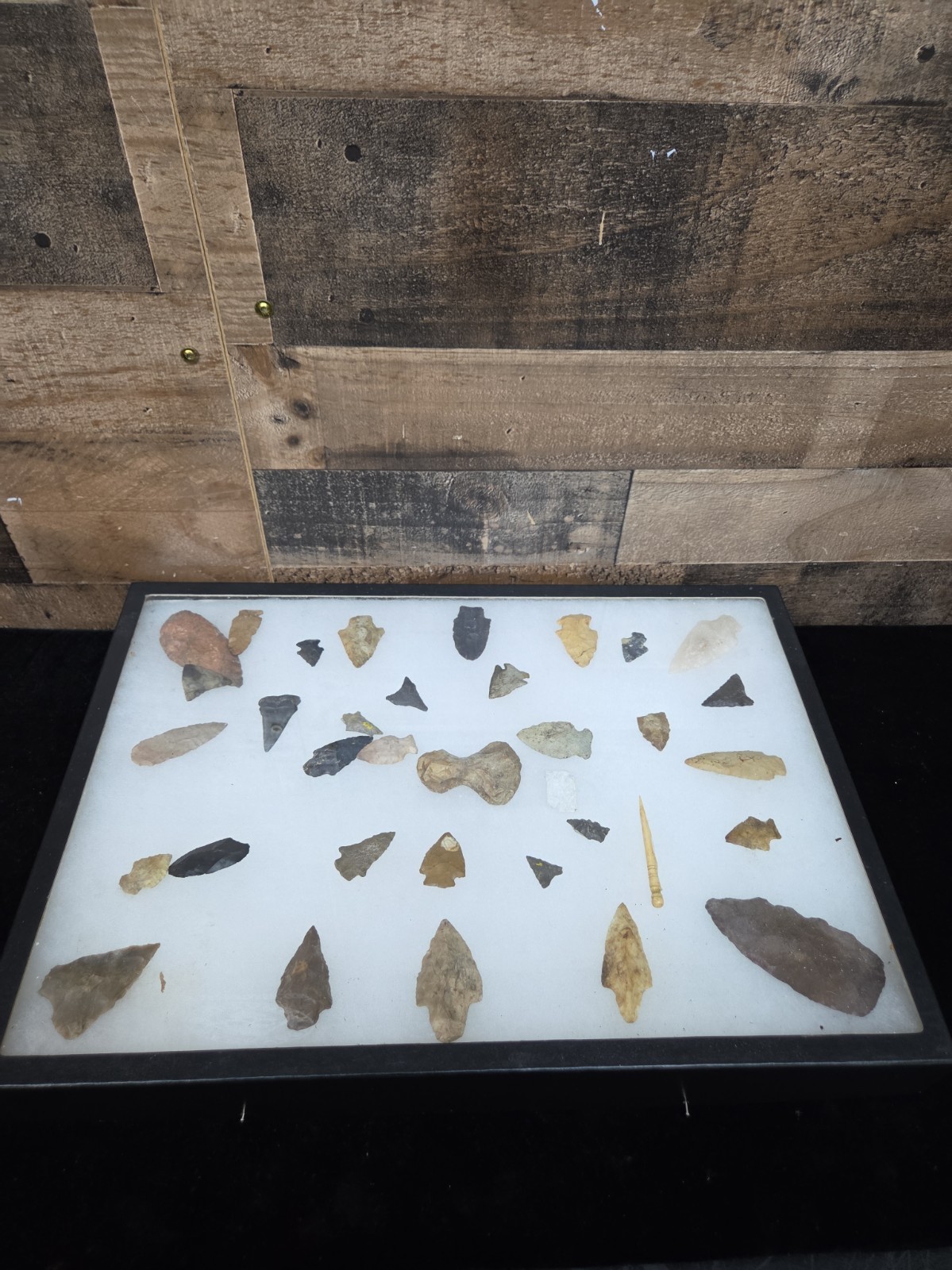 Vintage Arrowhead Point Lot From Private Collection
