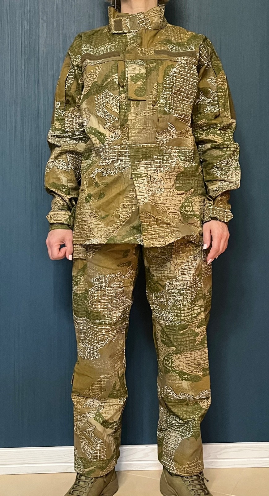 Original Ukrainian Special Forces VARAN Camo Summer Field Uniform 2015 Size 48-4