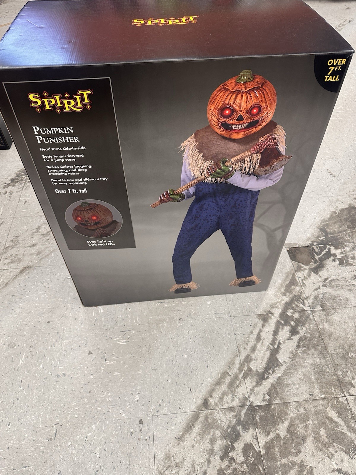 Pumpkin Punisher 2026 Spirit Halloween animatronic