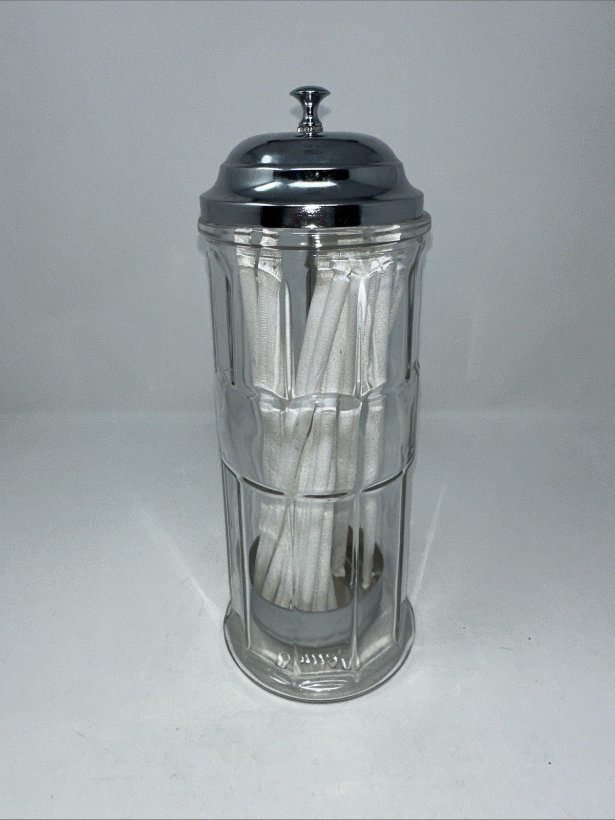 VTG Gemco Glass Straw Holder or Barber Comb Fountain VTG Gemco Glass Straw Holder or Barber Comb Fountain