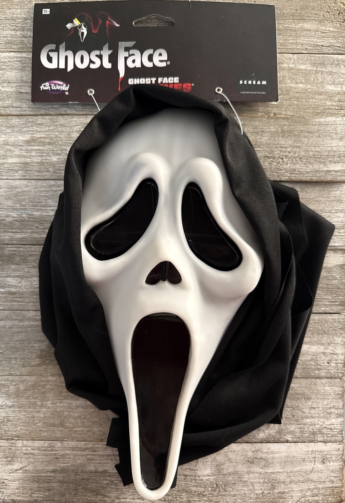 New 2021  Ghost Face Mask Easter Unlimited Scream Fun World Ghost Face Lives