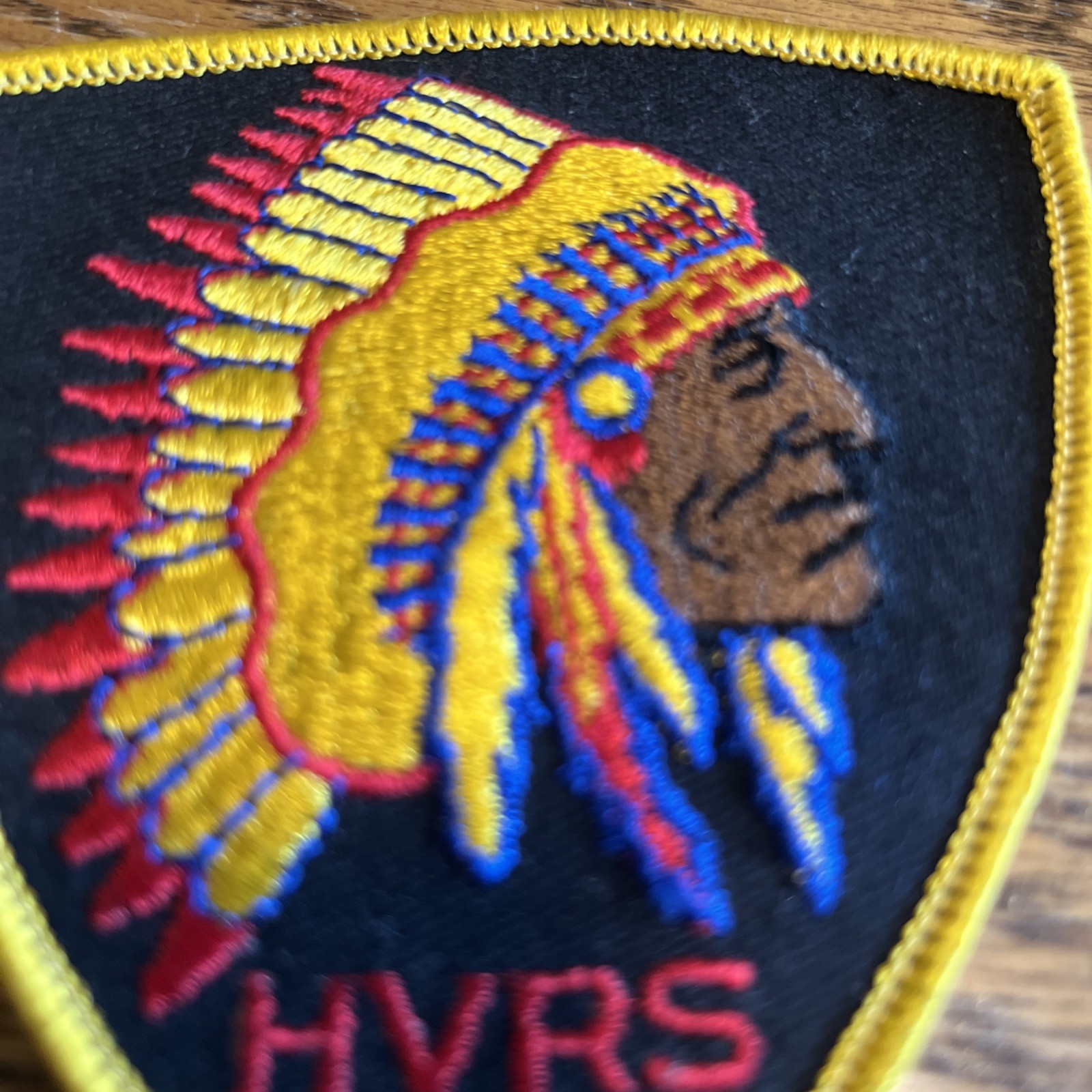Vintage Indian Chief Hvrs Patch