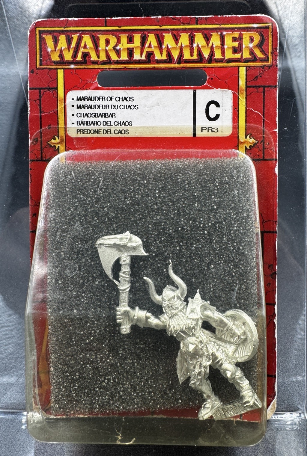 Warhammer Fantasy Warriors of Chaos Marauder of Chaos Metal - GW - NEW & SEALED