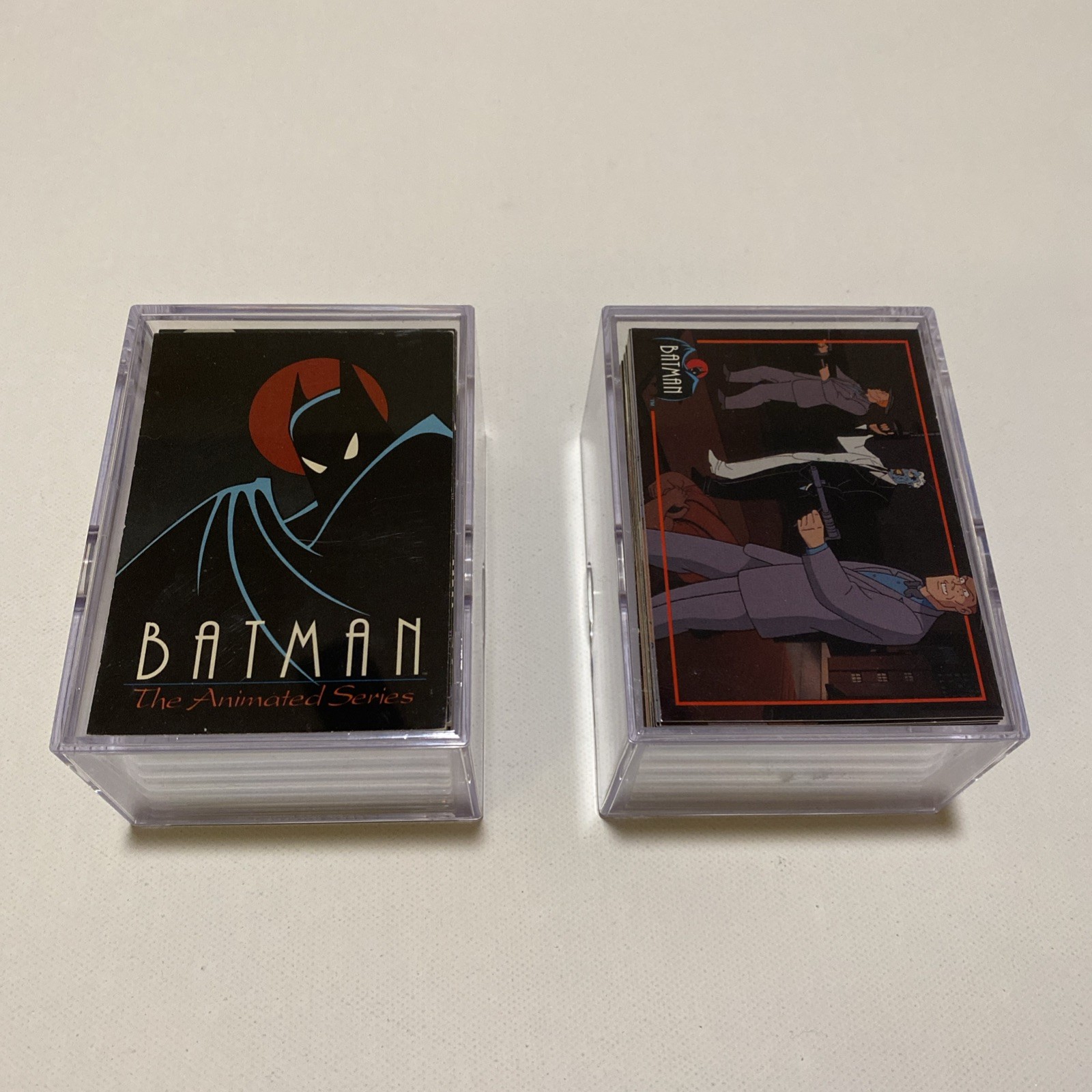 1993 Topps Batman: The Animated Series 1 & 2 Sets. See Description