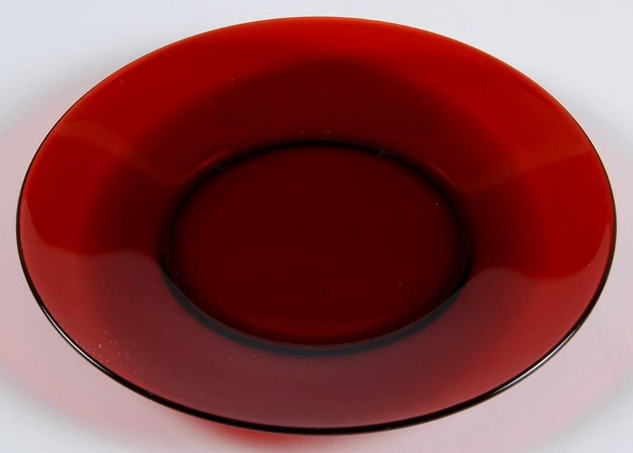 Anchor Hocking Baltic Royal Ruby Luncheon Plate 10163620