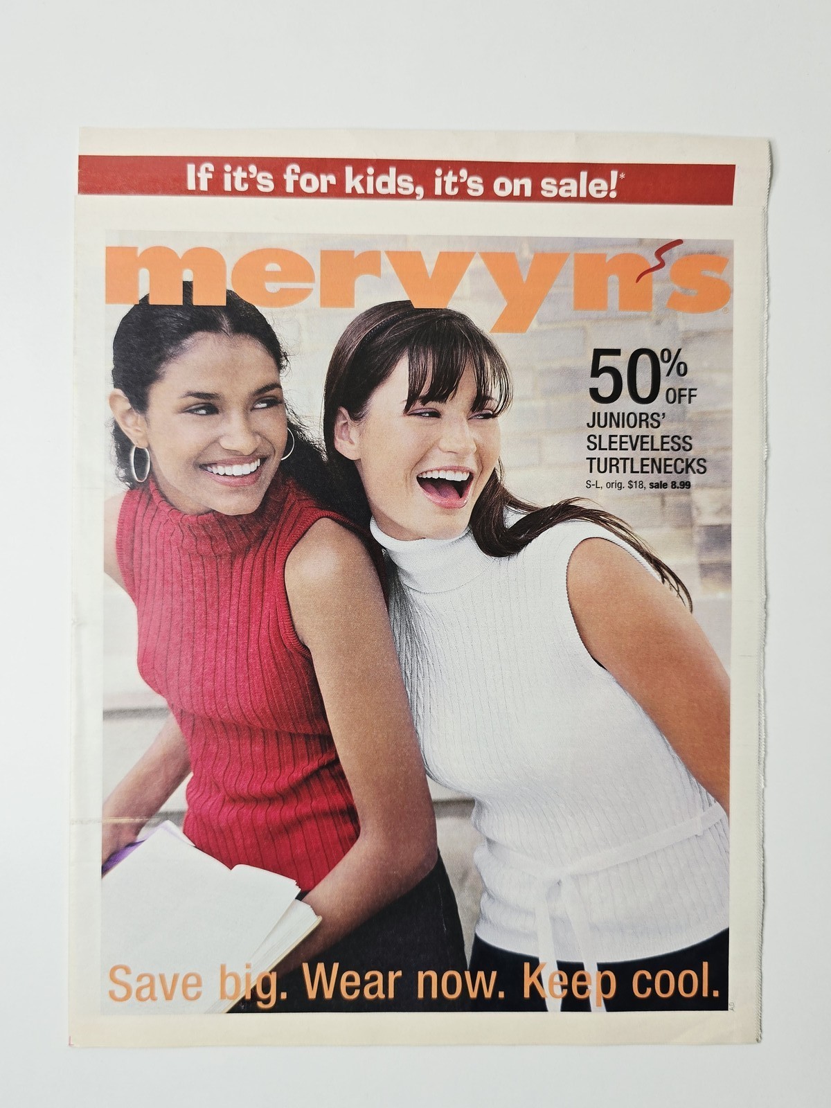 1998 Mervyn\'s California Class Favorites School Circular 32 Pages Vintage Nike