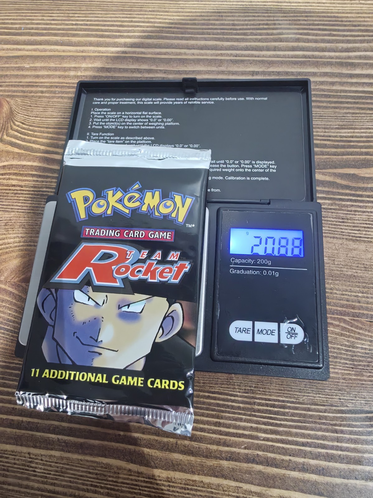 Pokemon Team Rocket Unlimited Booster Pack Sealed WOTC Cards 1999 TCG