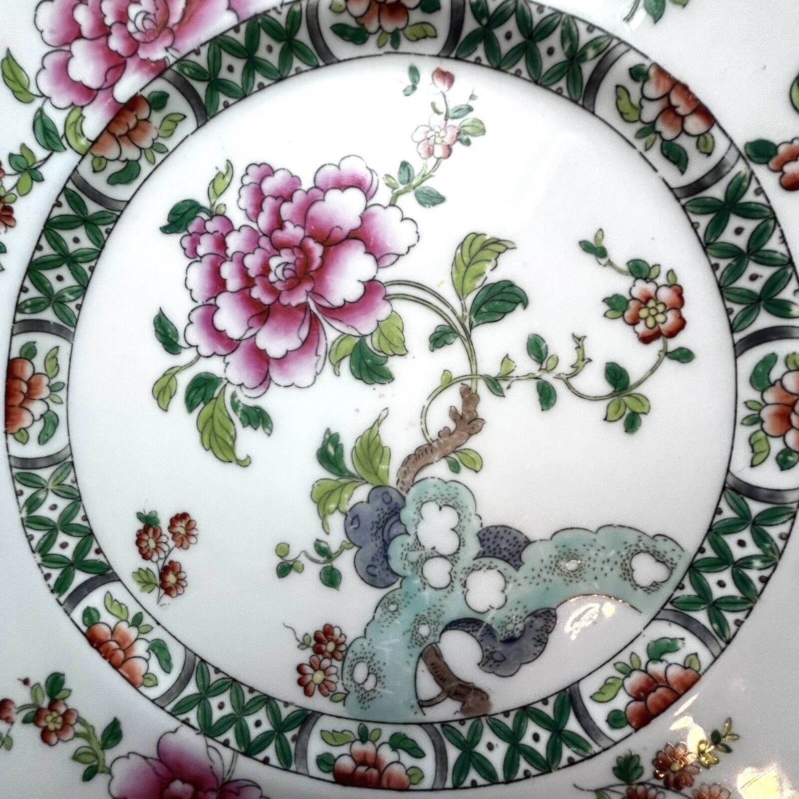 Antique GEORGE JONES & SONS Crescent Ware Old Swansea Dinner/Decorative Plate.