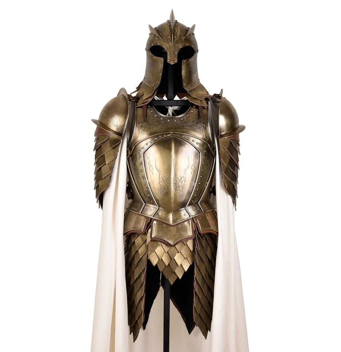 Game of Thrones King's Guard Armor Set Helmet Cape Wearable House of Dragons